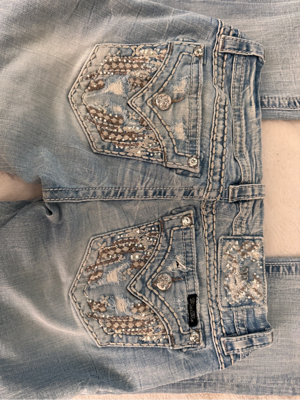 MISS ME BOOT-CUT JEANS